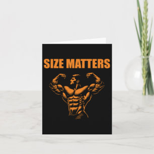 Bodybuilding - S-Aufkleber Karte