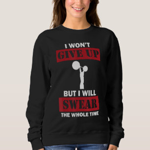 Bodybuilding Sagen Schulterübung Kraft Tr Sweatshirt