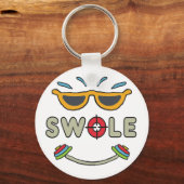 Bodybuilding Schlüsselanhänger (Rückseite)