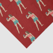 Bodybuilding Seidenpapier (Detail)