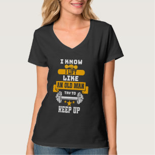 Bodybuilding Spaß ich weiß, ich Lift wie ein alter T-Shirt