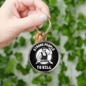 Bodybuilding - Starke Menschen sind schwerer zu tö Schlüsselanhänger (Hand)