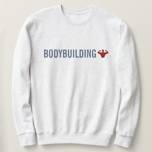 Bodybuilding Sweatshirt (Design vorne)