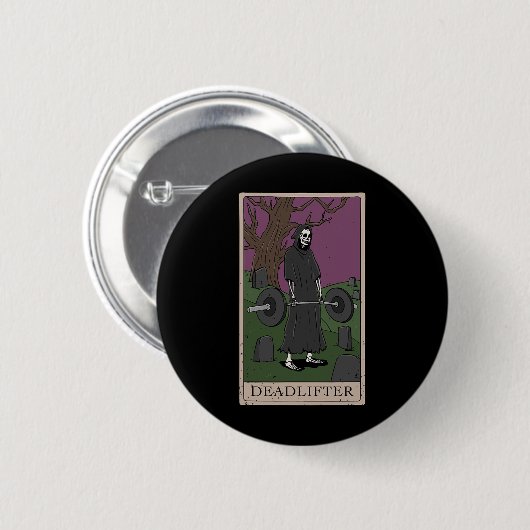 Bodybuilding Todesanheben Button (Vorne & Hinten)