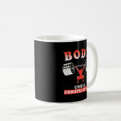 Bodybuilding Training motivierend Workout-Angebot Kaffeetasse (VorderseiteRechts)