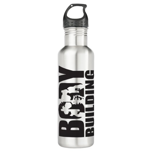 Bodybuilding Trinkflasche (Vorderseite)