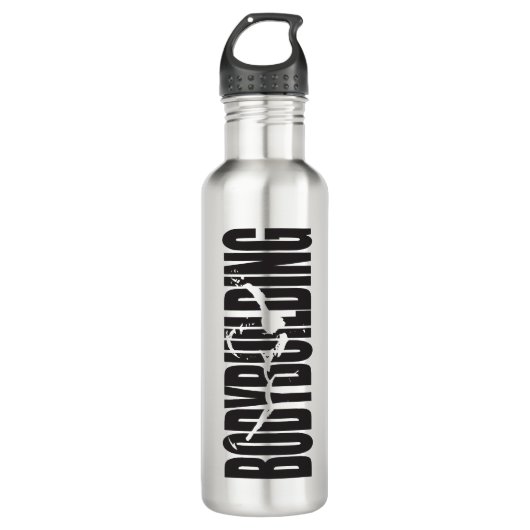 Bodybuilding Trinkflasche (Vorderseite)