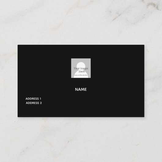 Bodybuilding Visitenkarte (Rückseite)