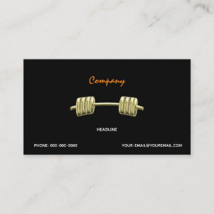 Bodybuilding Visitenkarte