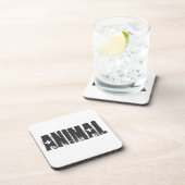 Bodybuilding von Tieren Getränkeuntersetzer (Rechte Seite)