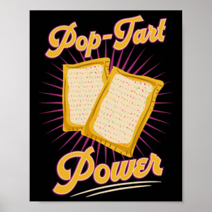 Bodybuilding Vor-Training Pop-Tart-Power-Gym-Übung Poster