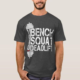 Bodybuilding Weightlift Bänke Stöcke Lift 10 T-Shirt