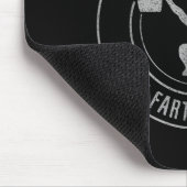 Bodybuilding Weightlifting Wer Lifting Don't Fart Mousepad (Ecke)