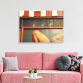 Bodybuilding Werbung Time Square NYC Leinwand (Insitu (Wohnzimmer))