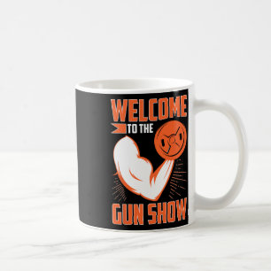 Bodybuilding Willkommen beim Gun Show Kaffeetasse