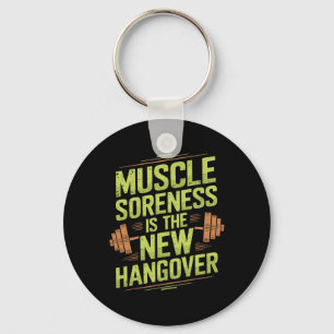 Bodybuilding-Workout-Motivation und Krafttraining  Schlüsselanhänger