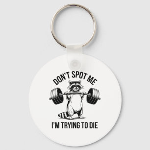 Bodybuilding-Workout: Nicht auf mich aufpassen, ic Schlüsselanhänger