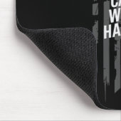 Bodybuilding-Workout Niemand kümmert sich Arbeite Mousepad (Ecke)