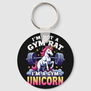 Bodybuilding zum Wiegen, ich bin kein Gym Rat Unic Schlüsselanhänger