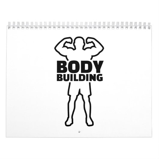 Bodybuildingstraining Kalender (Titelbild)