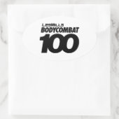 BODYCOMBAT 100 Aufkleber (Tasche)