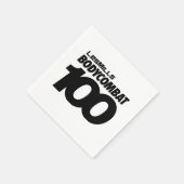 BODYCOMBAT 100 Cocktail Napkins Serviette (Ecke)