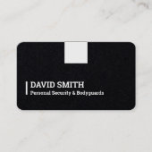 Bodyguard Premium Black Visitenkarte (Vorderseite)