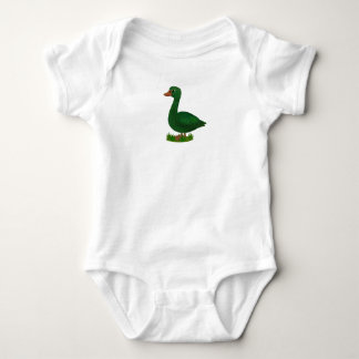 Bodysuit - Bedruckt mit einer zauberhaften grünen Baby Strampler
