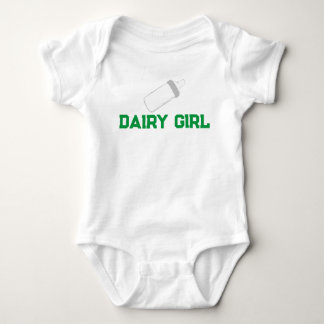 Bodysuit "Dairy Girl" Baby Strampler