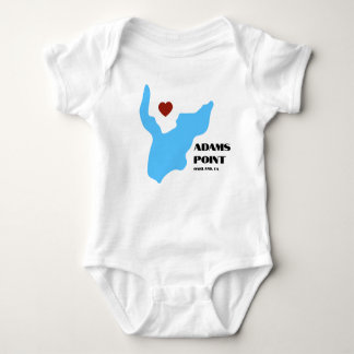 Bodysuit-Liebe Baby Strampler