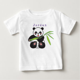 Bodysuit lustig , Panda 03 . Baby Bodysuit T-shirt