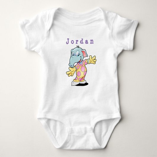 Bodysuit lustig , Tiere 01. Baby Bodysuit Baby Strampler (Vorderseite)