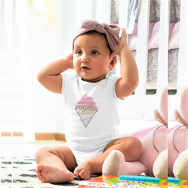 Bodysuit - Unwiderstehliches Eiscreme von Adiela A Baby Strampler