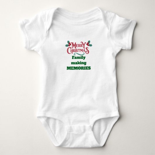 Bodysuits Frohe Weihnachten (Vorderseite)