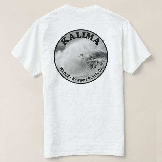 Bodysurfer Wipeout (Kalima) T-Shirt (Design Rückseite)