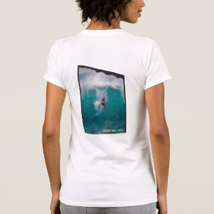 Bodysurfing Wedge (Frauen) Newport Beach, Ca T-Shirt