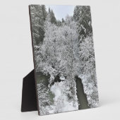 Boeckman Creek im Winter Fotoplatte (Seite)