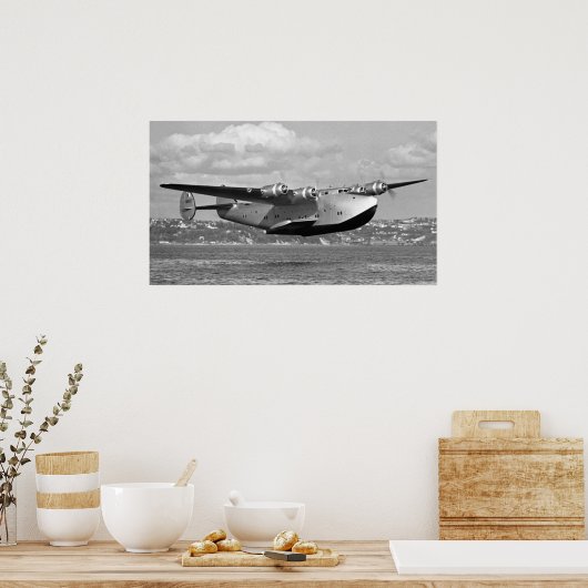 Boeing 314 Clipper 16"x28" Poster (Küche)