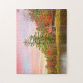 Boekelodge im Herbst Puzzle (Vertikal)