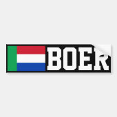 Boer Autoaufkleber (Vorne)