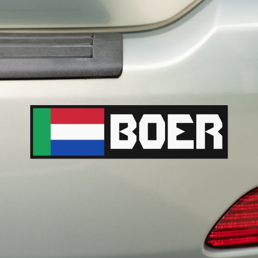 Boer Autoaufkleber (Auf Auto)