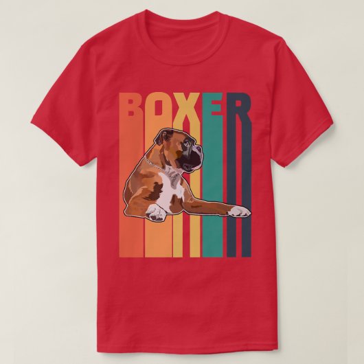 Boer Dog Retro T-Shirt (Design vorne)