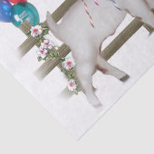 Boer Goat Birthday Party Tissue Paper Seidenpapier (Ausschnitt)