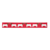 Boer Goat Farm Red Satinband (Vorderseite)
