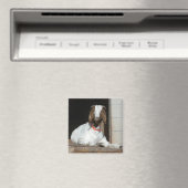 Boer Goat Nanny Doe Magnet (In Situ (Geschirrspüler))