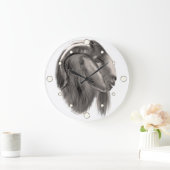 Boer Goat Wall Clock Große Wanduhr (Zuhause)