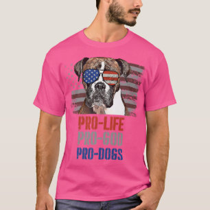 Boer Pro Life Pro God Pro Hunde Premium T-Shirt