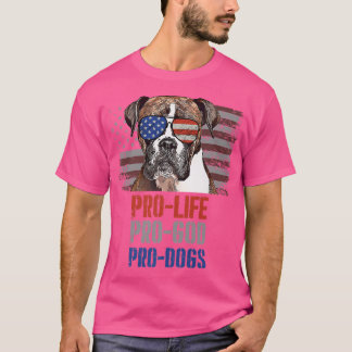 Boer Pro Life Pro God Pro Hunde Premium T-Shirt