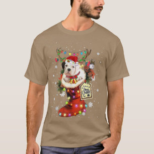 Boer Xmas Boot Christmas Sock Winter Snow T-Shirt