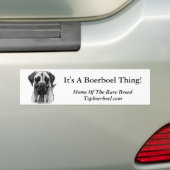Boerboel Autoaufkleber (Auf Auto)
